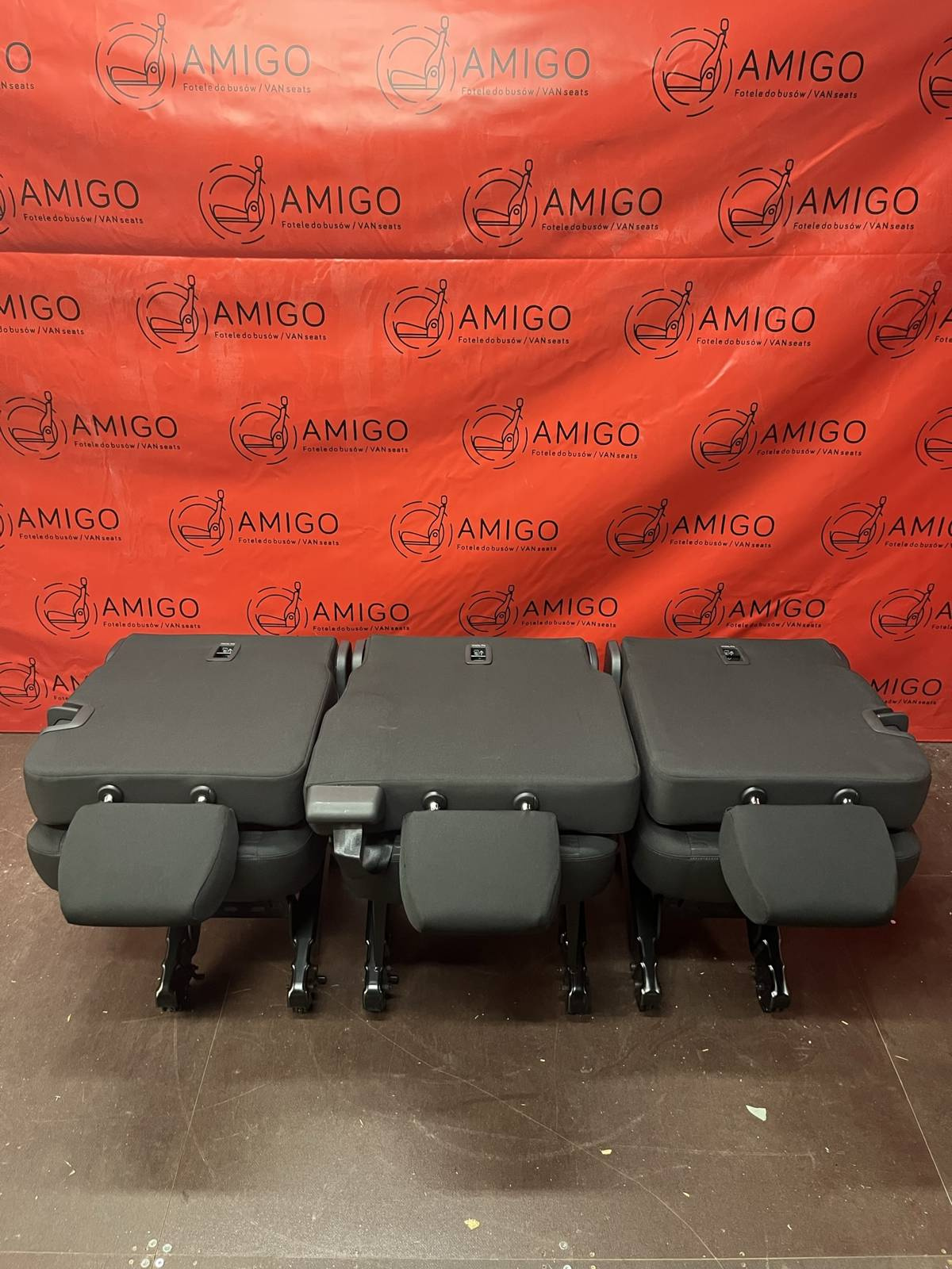 Bench rear triple seat VW T6.1 T6 Transporter Circuit t5 3x single