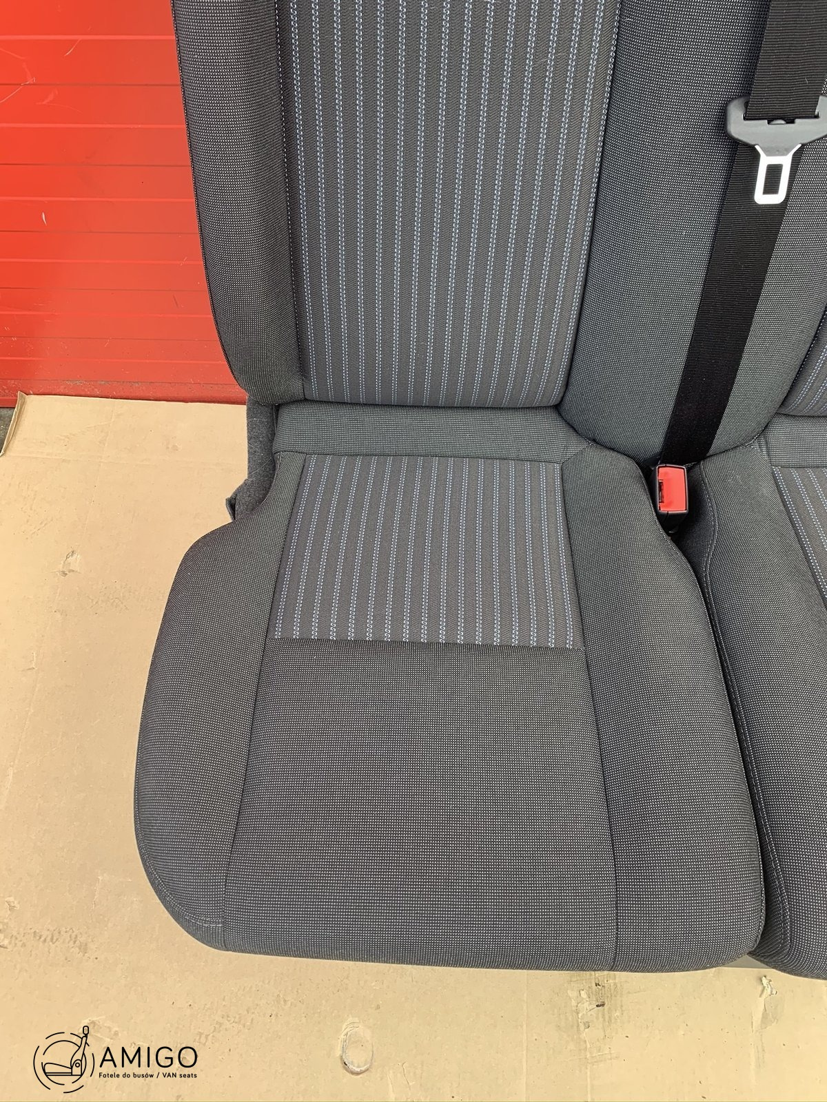 Seat Ford Transit bench double front passenger Lane heated LHD