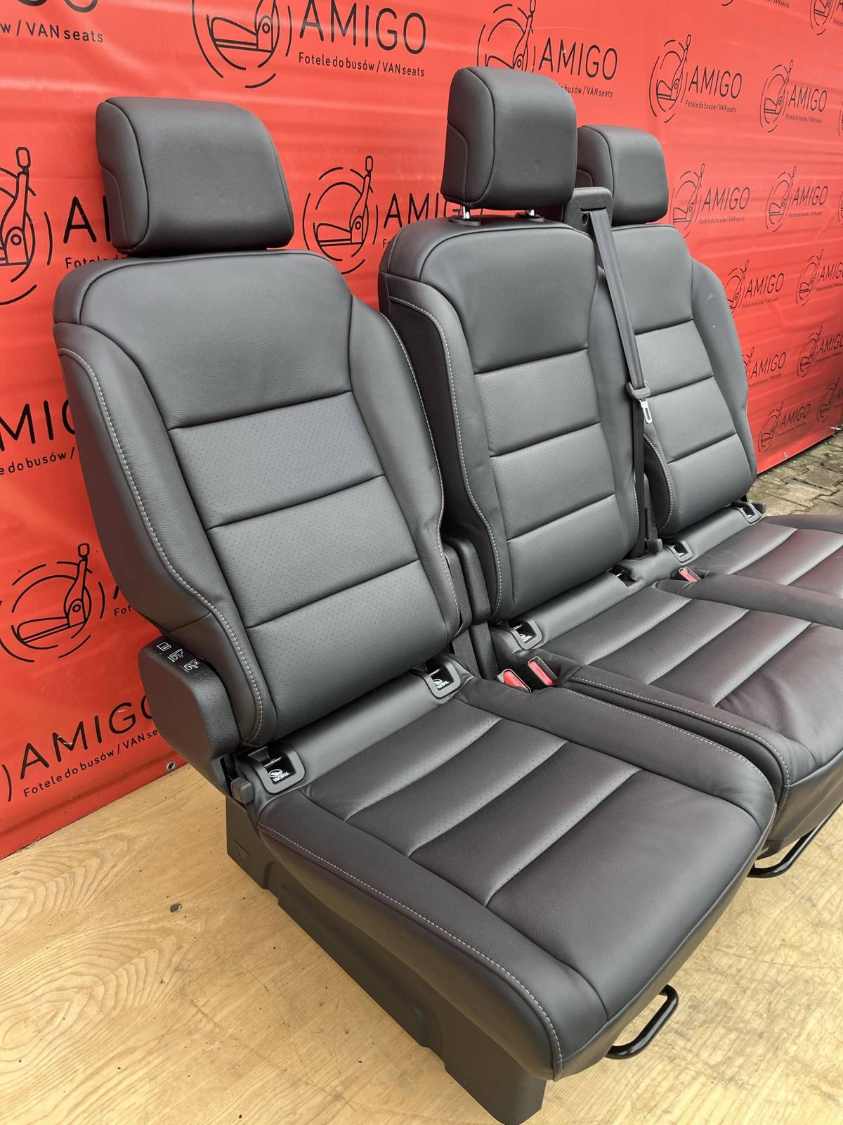 Rear bench seat Traveller Spacetourer Ulysse Zafira Life Vivaro Proace leather