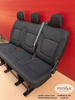 Seat triple bench Renault Trafic Opel Vauxhall Vivaro NV300 Talento belts set
