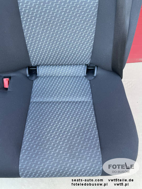 Seat VW Crafter I MB Sprinter 906 rear double bench seat with isofix Tasamo