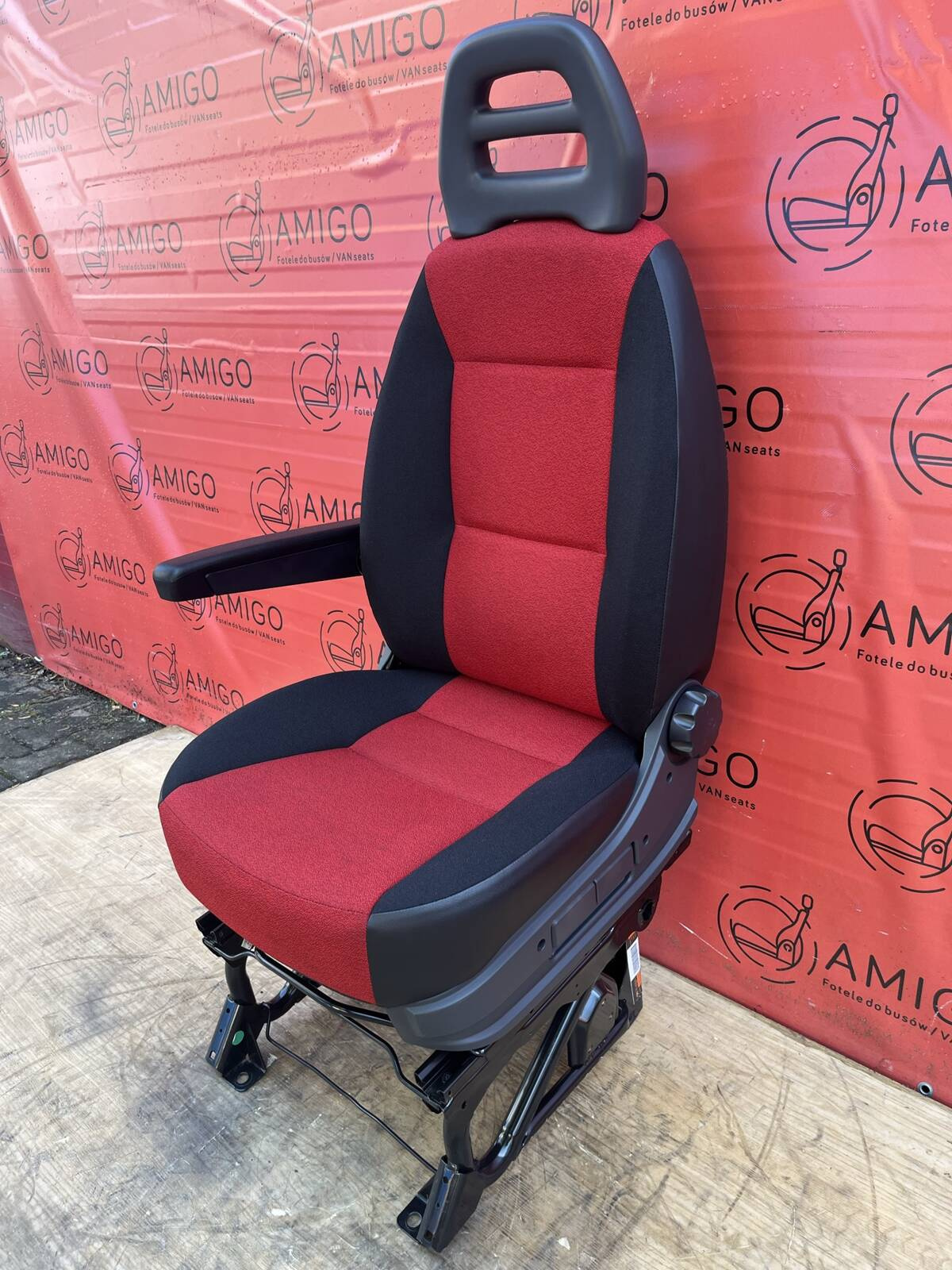 Seat Fiat Ducato Boxer Jumper Relay UK passenger | EU driver seat armrest adjustments