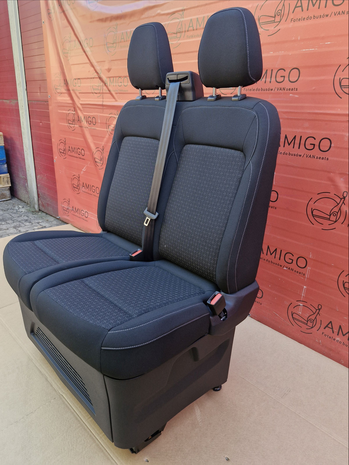 New Ford Transit Custom V710 23-25 Barlo double front passenger seat heated airbag LHD