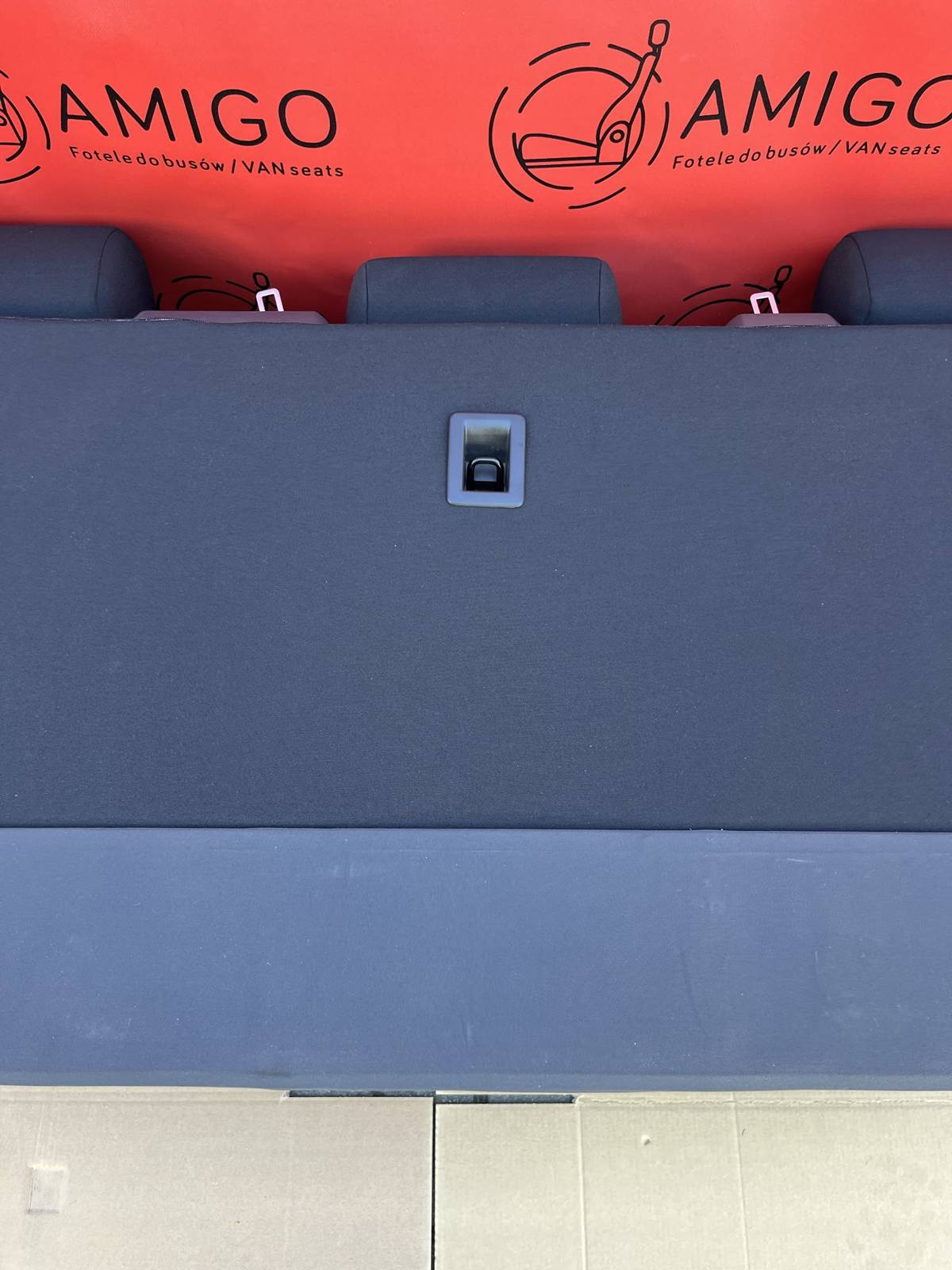 Bench rear triple seat VW T5 T6 Pandu Multivan Caravelle