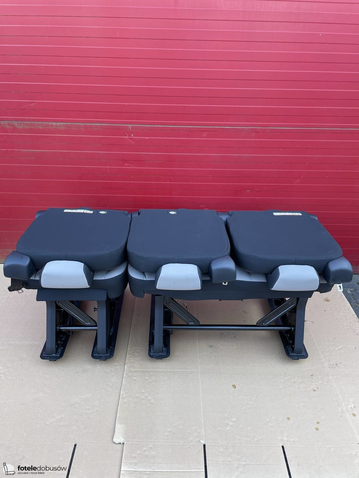 Seat Ford Transit Custom bench rear seats double single Capitol Palazzo Grey 3rd