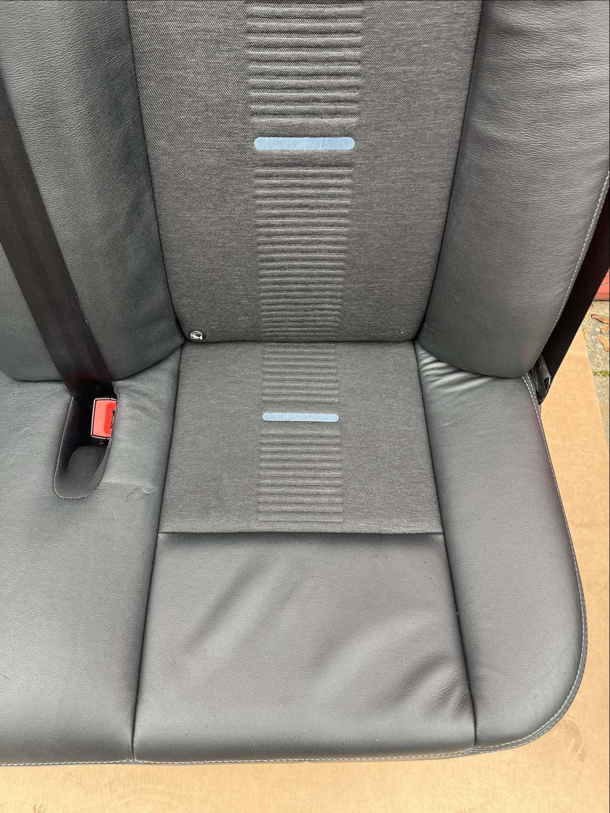 Seat Ford Transit Custom bench triple rear Crew Cab belts Active