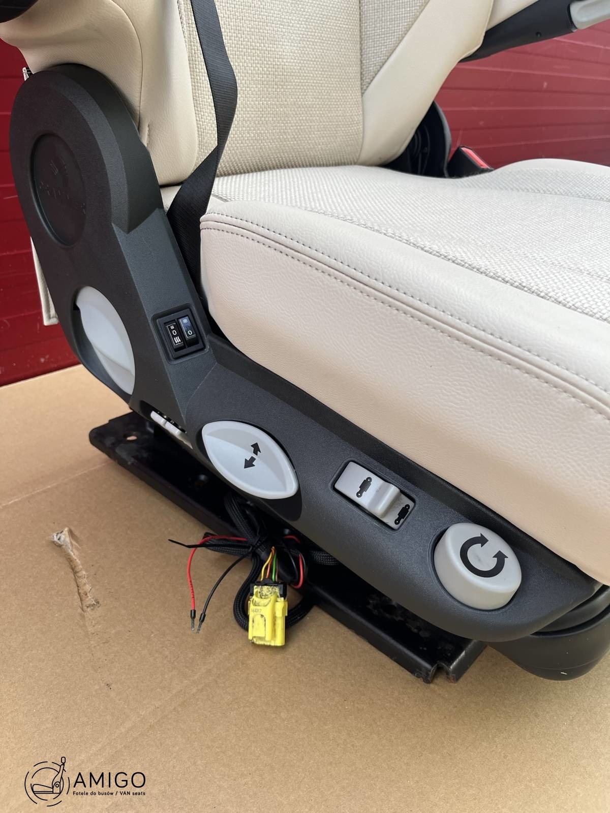 Seat UK driver | EU passenger GRAMMER Viatouro Motorhome Ducato Boxer Jumper Relay Knaus swivel