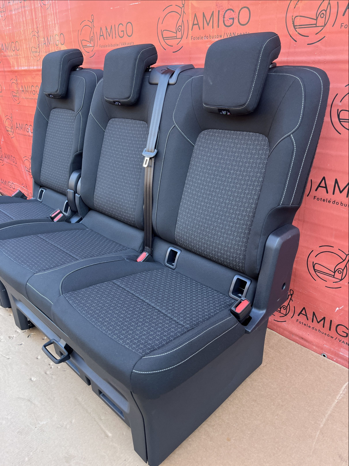 Seat 2+1 Ford Transit Tourneo Custom V710 VW T7 2024-2025 bench rear seats double single