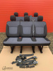 Seat triple bench Renault Trafic Opel Vauxhall Vivaro NV300 Talento belts floor
