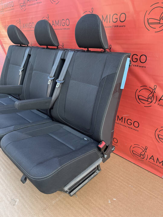 RENAULT TRAFIC FIAT TALENTO VIVARO NV300 3 seat bench seat double cab JAVA