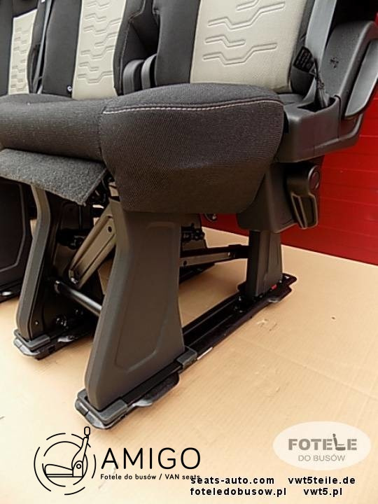 Seat Ford Transit Custom ECKO bench rear seats armrests 2nd row RHD