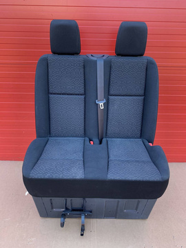 Seat Mercedes Sprinter W907 W910 2018 Bench front double Caluma fabric