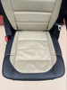 Seat VW T6 T5 Multivan Caravelle Dessert beige leather swivel rear for child t5