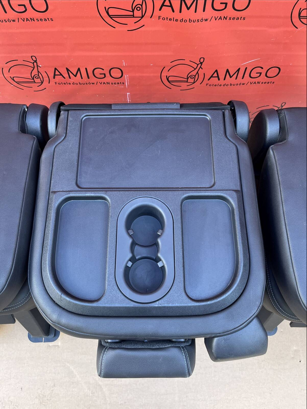 Seat Ford Transit Custom Tourneo bench rear folding seats 3x single seat ACTIVE