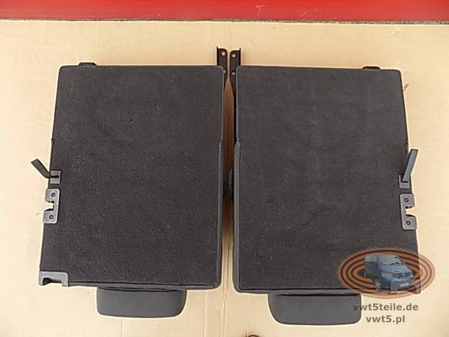 VW Touran 2003-10 rear folding seats set left right dark grey 3rd row