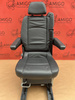 Seat single rear Mercedes Viano Vito W639 Black Leather