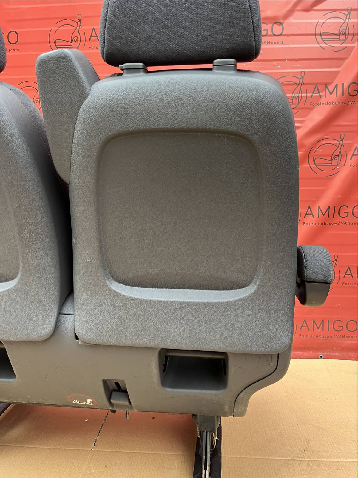 Rear Seat Double bench comfort MERCEDES W639 Vito Tourer Matheo Armrests