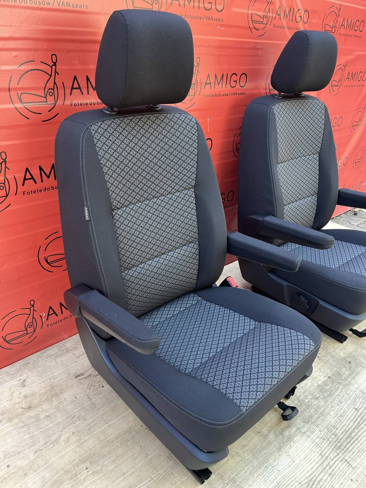 Driver passenger Captain genuine swivel seats seat VW T6.1 California QUADRATIC