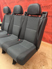 Seat Mercedes Sprinter W906 VW Crafter I 2006-2016 rear triple bench LIMA armrest