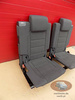 VW Touran 2003-10 rear folding seats set left right dark grey 3rd row