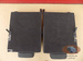 VW Touran 2003-10 rear folding seats set left right dark grey 3rd row