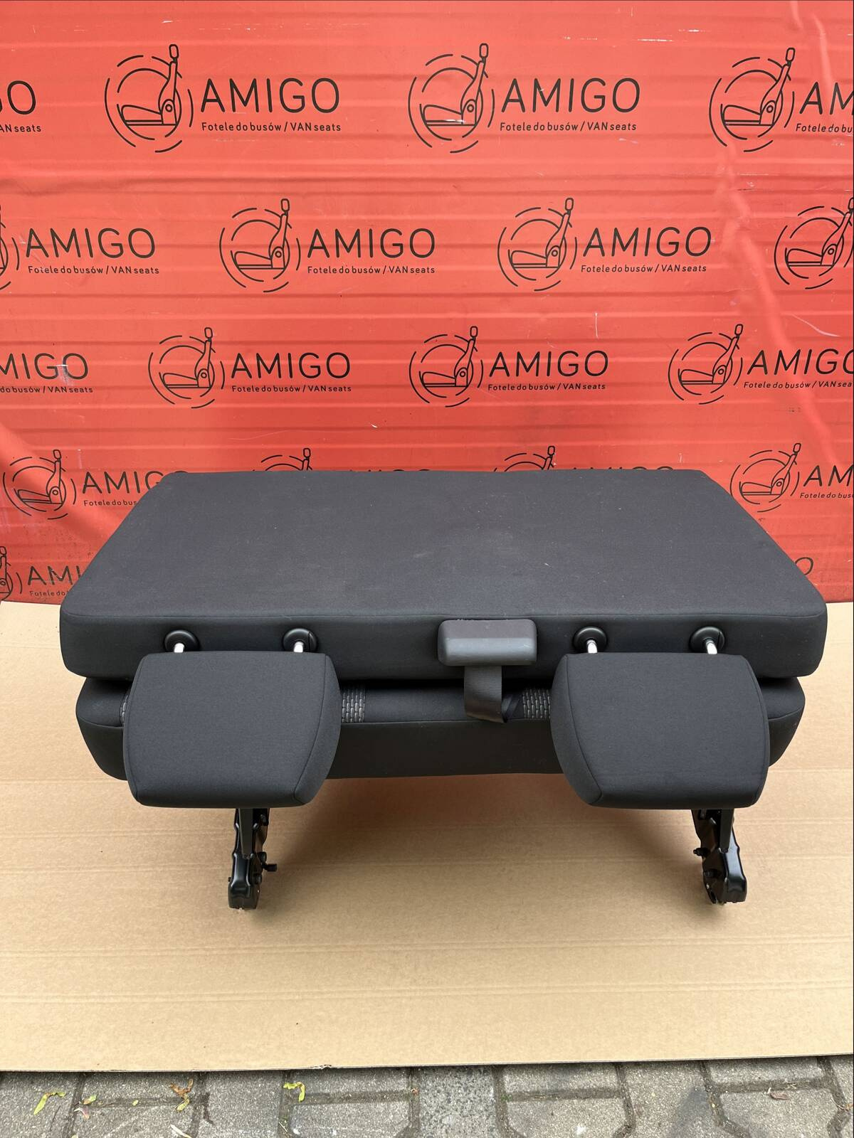Bench rear double seat VW T6.1 Transporter Bricks t5 isofix RHD