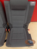 VW Touran 2003-10 rear folding seats set left right dark grey 3rd row