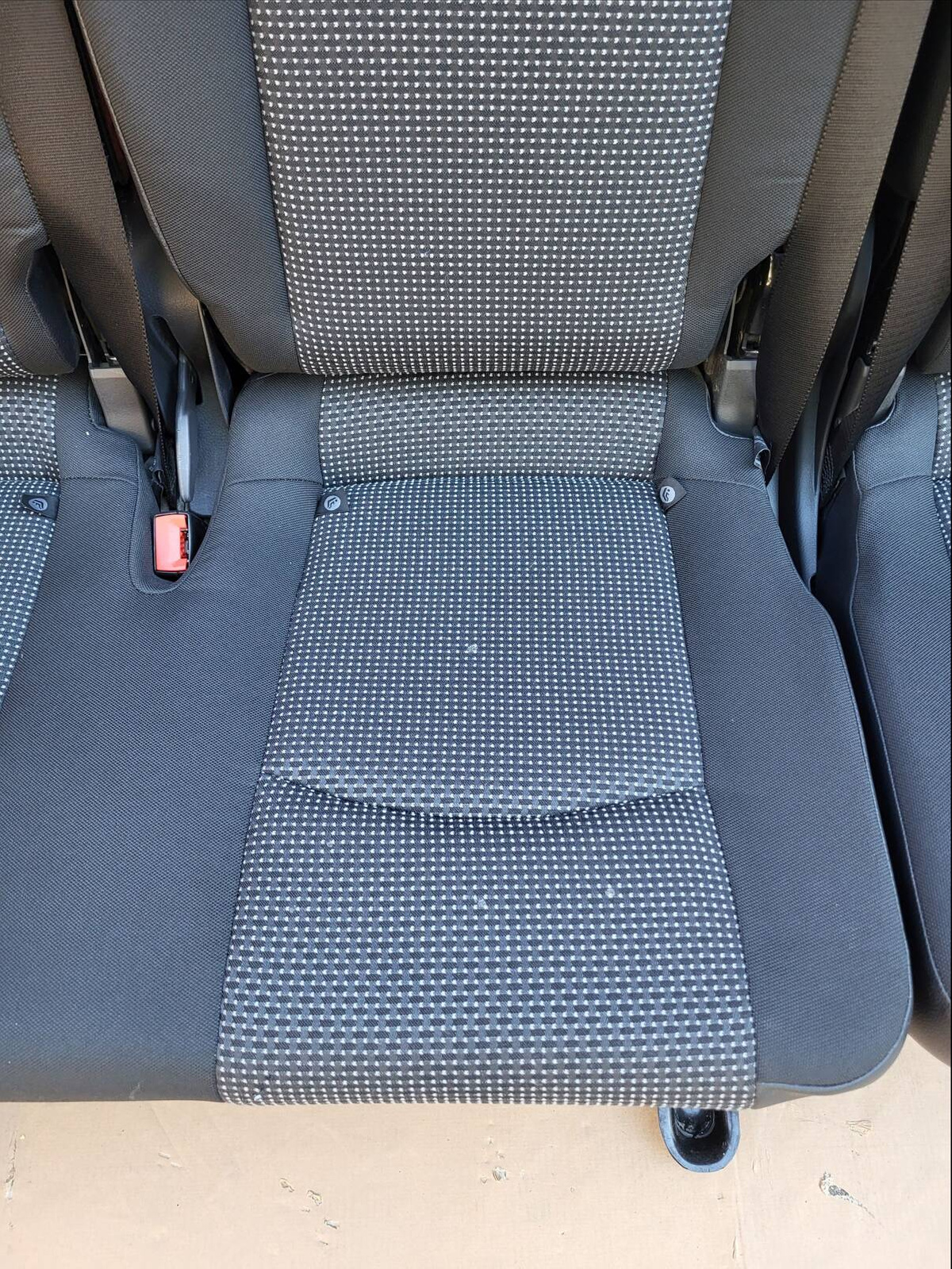 Rear Seats 2+1 bench single seat comfort MERCEDES W447 Vito Tourer Tunja RHD