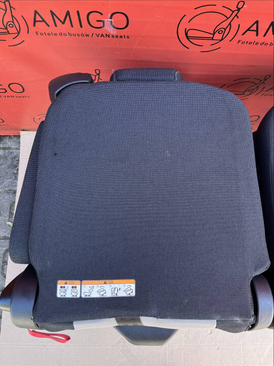 Seat Ford Transit Custom Kombi bench rear seats double single 2nd row RHD ECKO