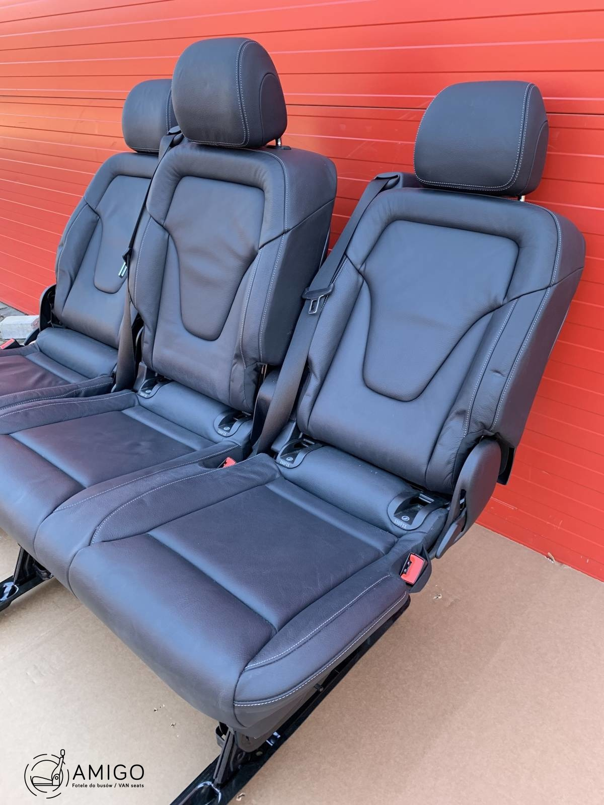 Rear Seats seat MERCEDES W447 V Class Bench Lugano Leather