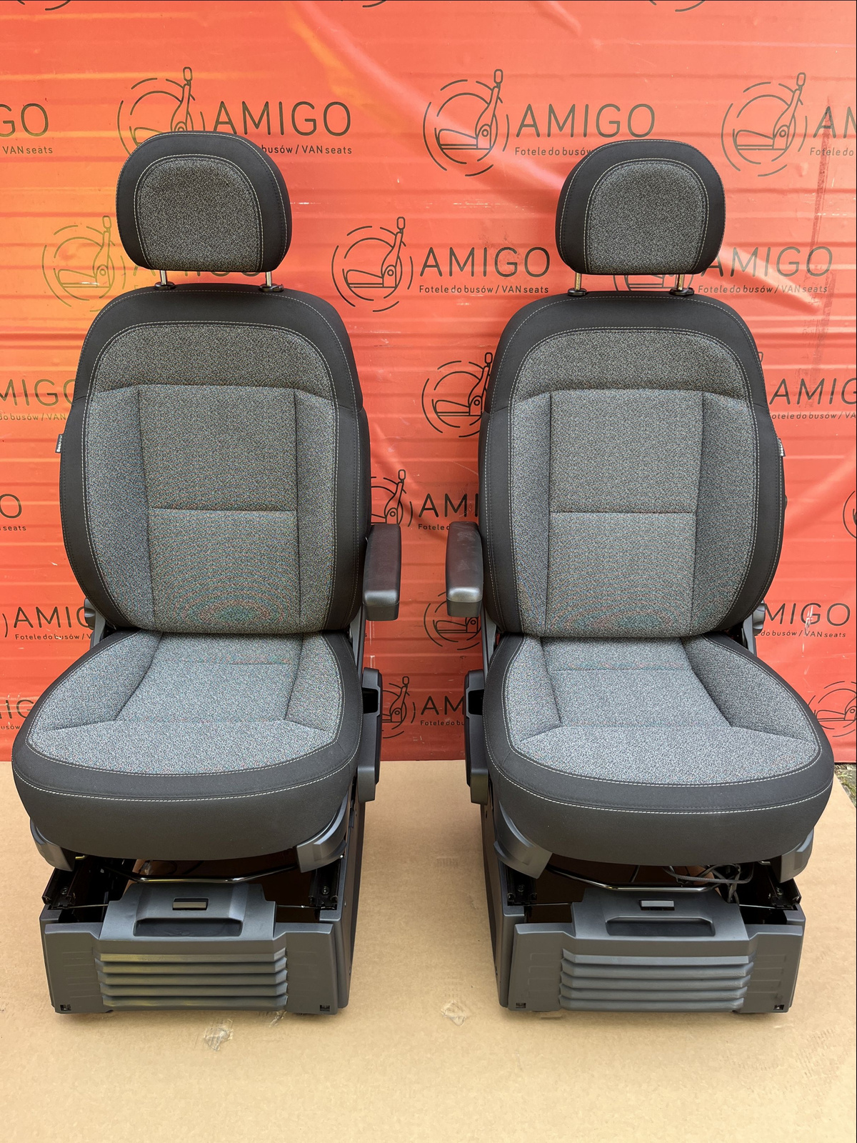 Seats Ram ProMaster Boxer Ducato Relay left right front base driver passenger