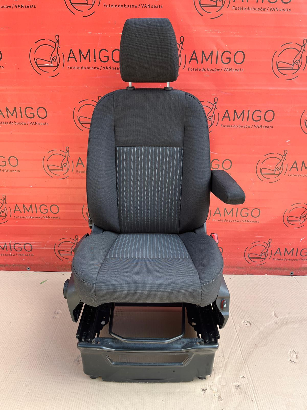 Ford Transit & Custom MK8 Seat EU passenger | UK Driver armrest V363 2012-2022 Lane blue heated