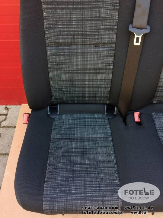Seat Mercedes Sprinter W906 VW Crafter I 2006-2016 rear triple bench Tunja