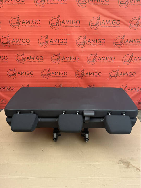 Bench rear triple seat VW T6 Transporter AUSTIN isofix t5