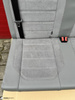 Bench rear double seat bed Leather Alcantara Grey VW T6.1 T6 T5 California