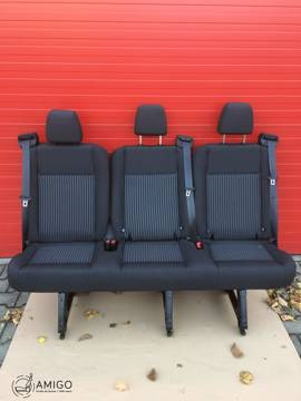 Seat Ford Transit MK8 bench triple rear three-seats adjustable Lane