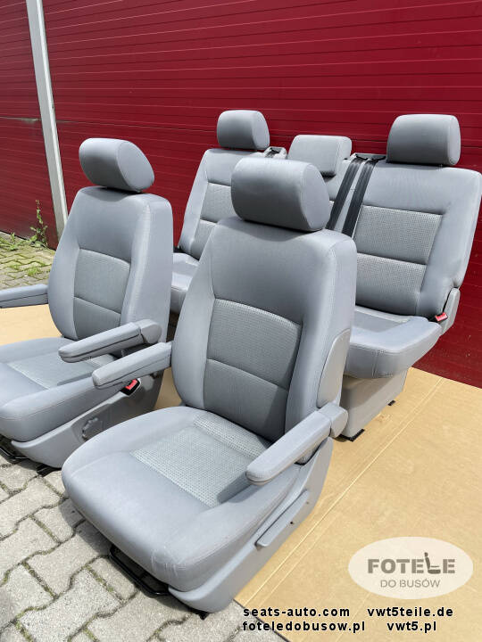 VW T5 driver and passenger seat bench Multivan seat sleeping bench DUO