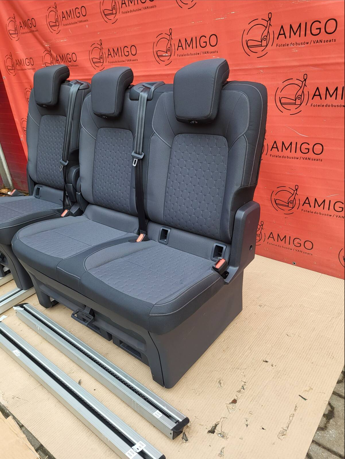 Seat 2+1 Ford Transit Tourneo Custom V710 2024-2025 bench rear seats double single