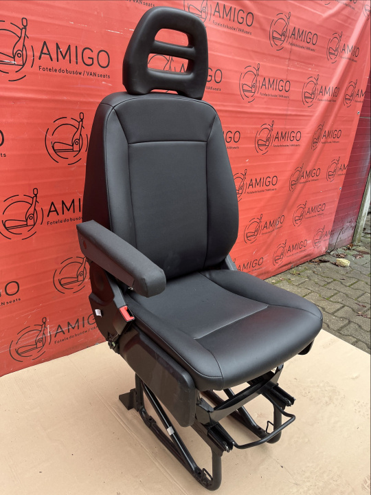 Iveco Daily VI 2014-2022 UK passenger seat | EU driver seat single Faux Leather