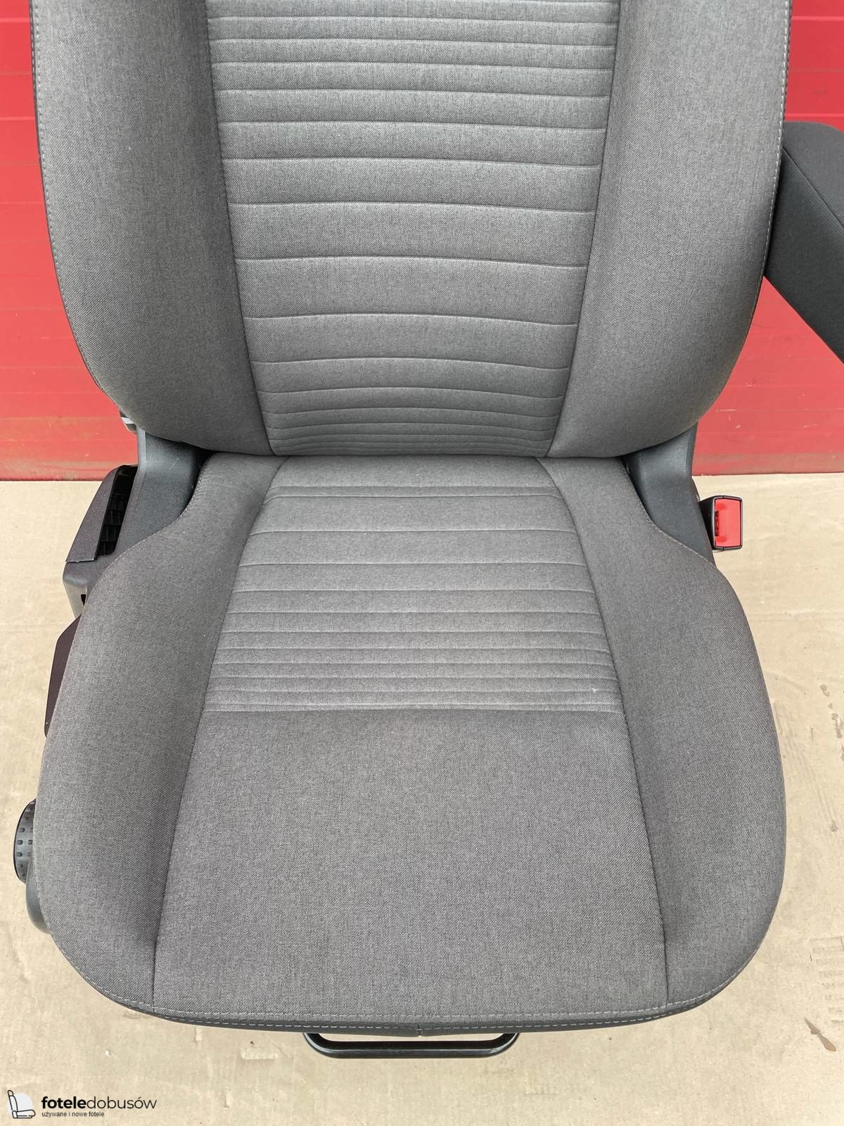 Ford Transit Custom Seat EU passenger | UK driver armrest 2012-2024 Inroad Palazzo Grey Airbag Heatintg