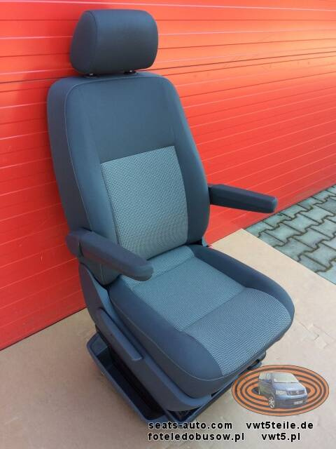 Seat VW T5 GP front EU passenger | UK driver Timo with base adjustments armrests