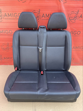 Seat bench double front Mercedes Vito W447 Leatherette RHD