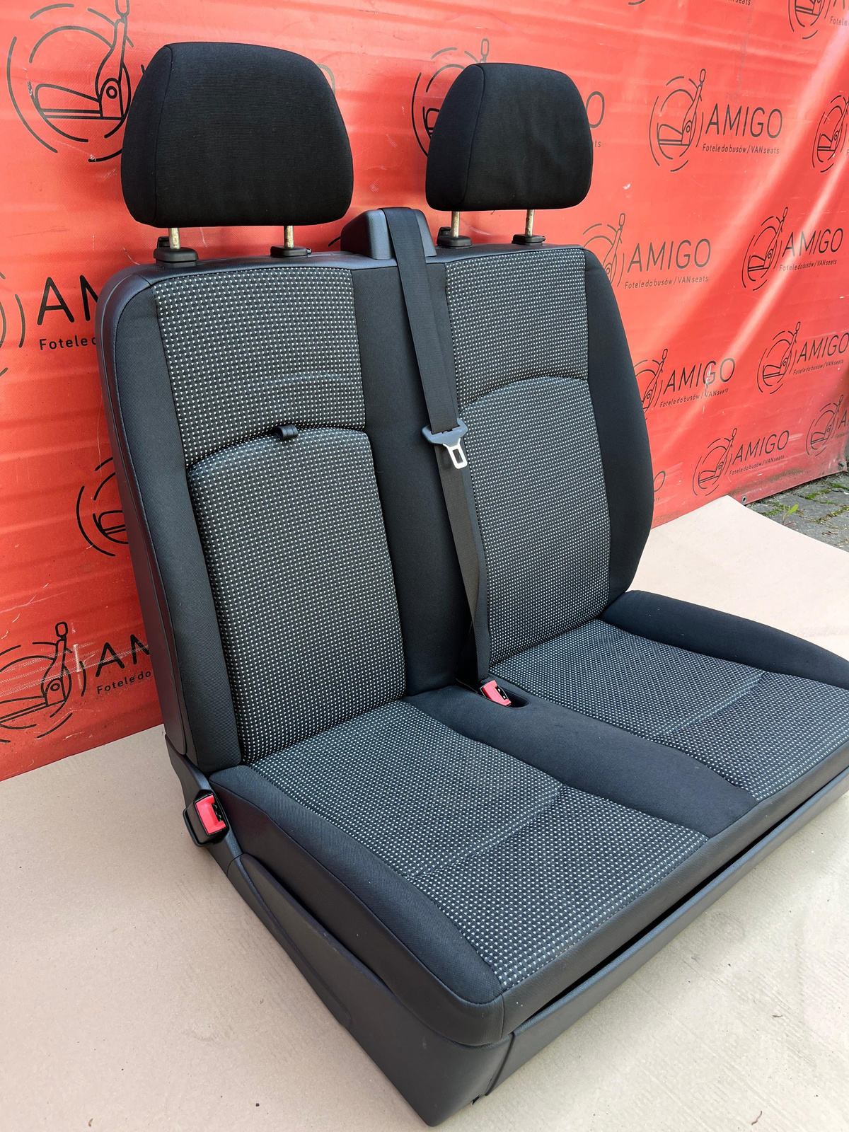 Seat bench double front Mercedes Vito W639 Lima RHD