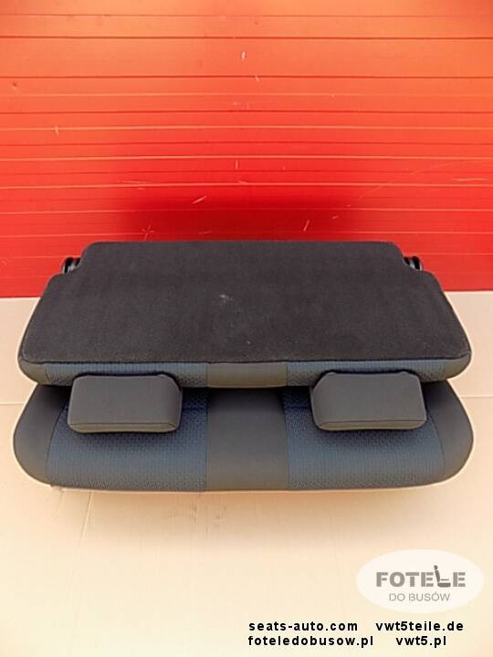 Seat rear bench double kutamo blue VW Caddy MAXI third row NEW!