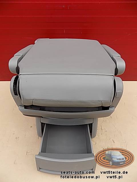 Seat VW T5 Multivan gray leather swivel isofix armrests
