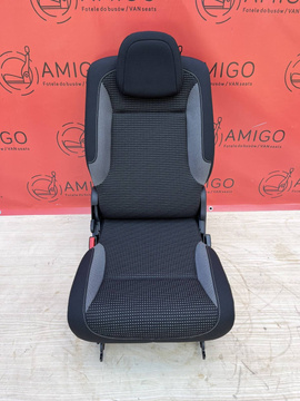 Seat single 2rd row middle Berlingo Doblò Combo Partner Rifter ProAce City