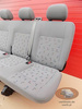 Bench rear triple seat VW T5 Transporter LLL | SET TO THIRD ROW belts