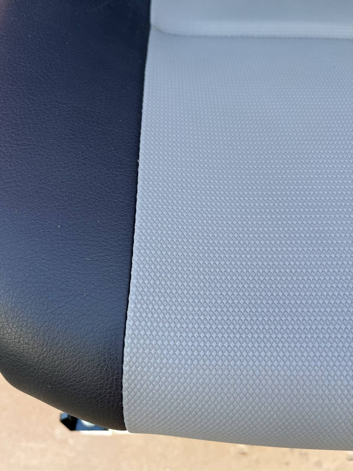 Seat VW Crafter I Mercedes Sprinter W906 EU passenger | UK driver adjustments armrest leatherette
