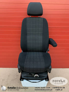 Seat Mercedes Sprinter 906 EU passenger | UK driver uspension adjustments armrest TUNJA