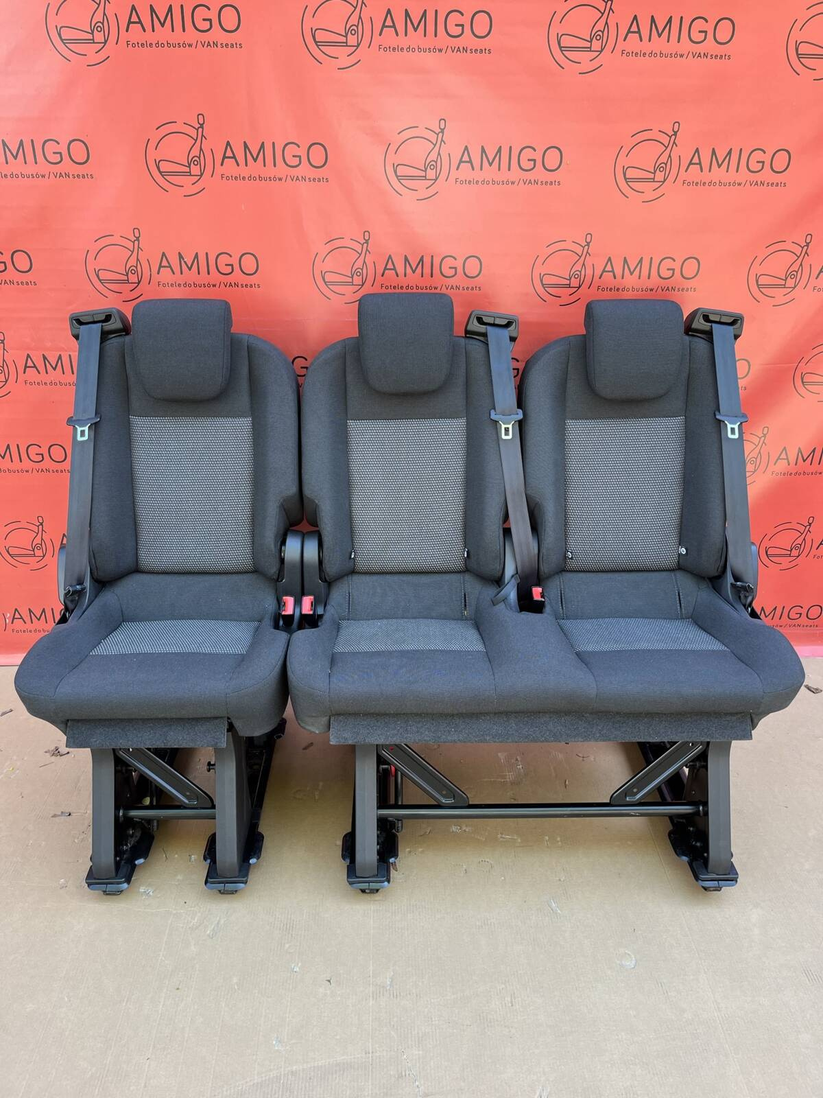 Seat Ford Transit Custom bench rear seats double single LHD TRAXON